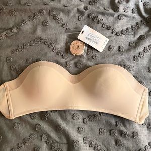 NWOT Lively Strapless Bra